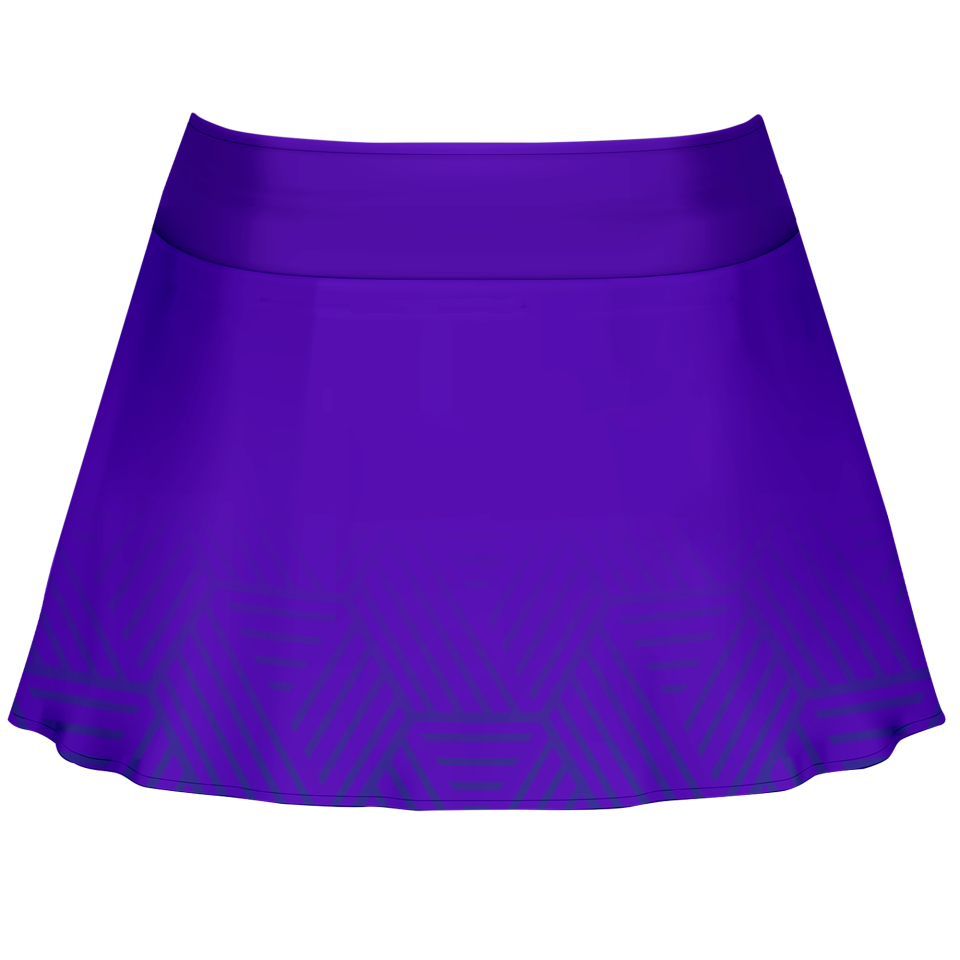 Falda pantalón pádel sublimada modelo hexágono