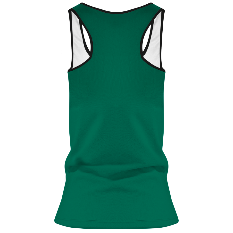 Camiseta pádel mujer tirantes sublimada modelo corte