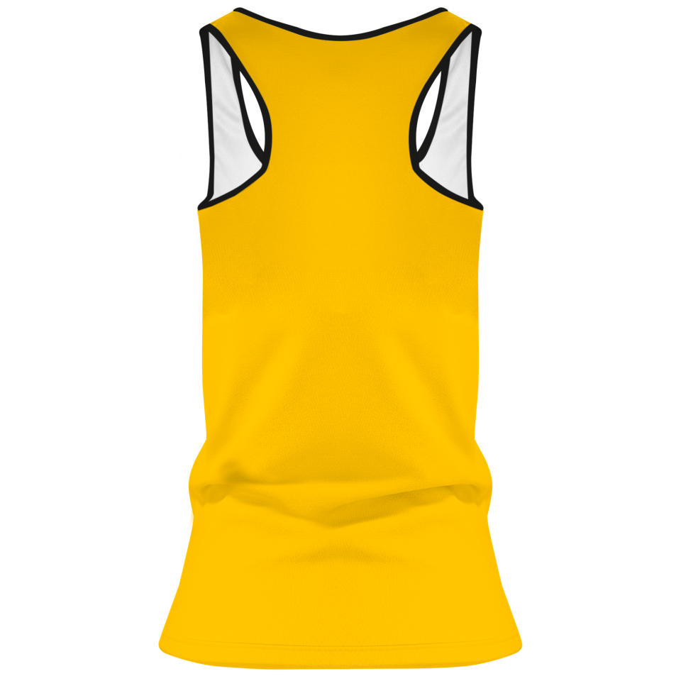 Camiseta pádel mujer tirantes sublimada modelo degradado