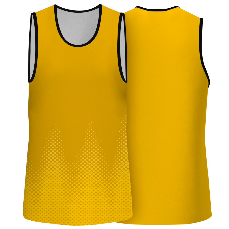 Camiseta pádel sin mangas sublimada modelo puntos