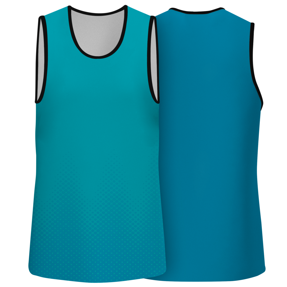 Camiseta pádel sin mangas sublimada modelo puntos