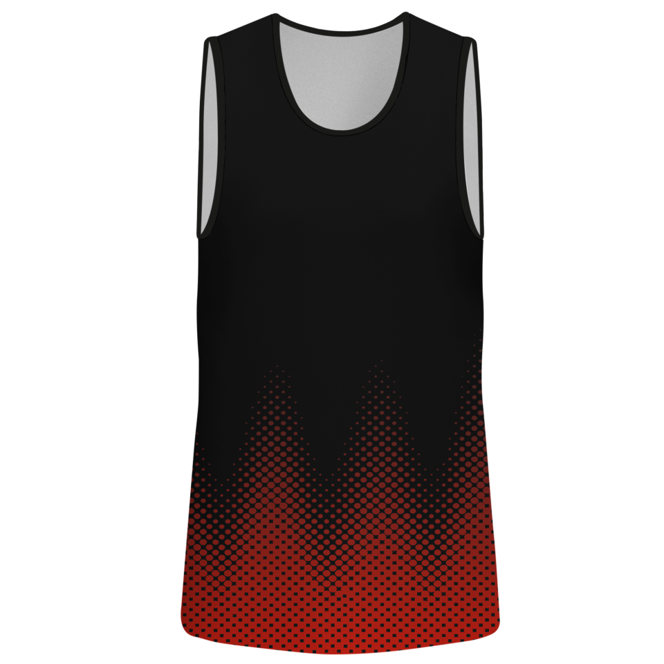 Camiseta pádel sin mangas sublimada modelo puntos