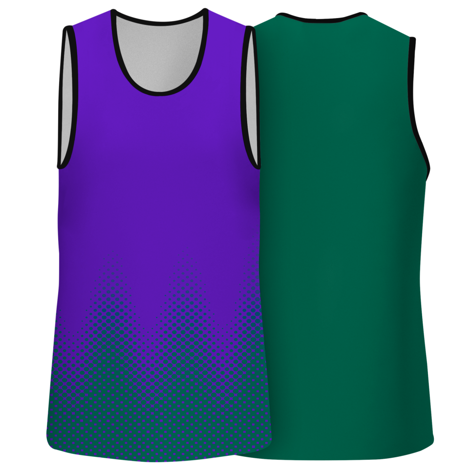 Camiseta pádel sin mangas sublimada modelo puntos