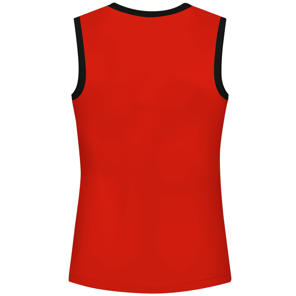 Camiseta pádel mujer sin mangas sublimada modelo líneas