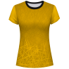 Camiseta pádel mujer manga corta  sublimada modelo líneas