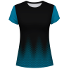 Camiseta pádel mujer manga corta sublimada modelo puntos