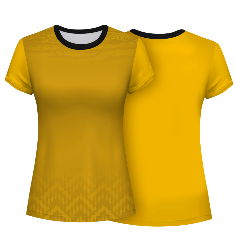 Camiseta pádel mujer manga corta sublimada modelo geométrico