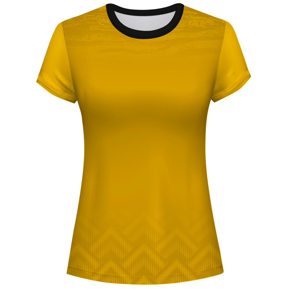 Camiseta pádel mujer manga corta sublimada modelo geométrico