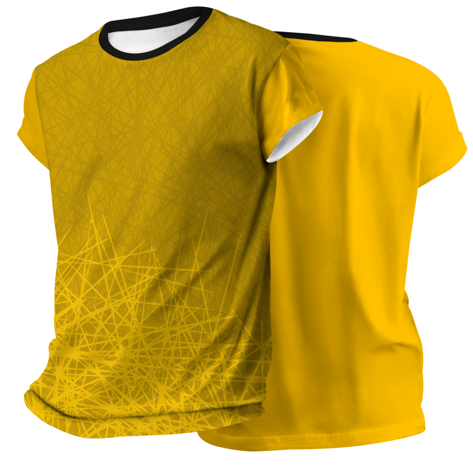 Camiseta pádel manga corta sublimada modelo líneas