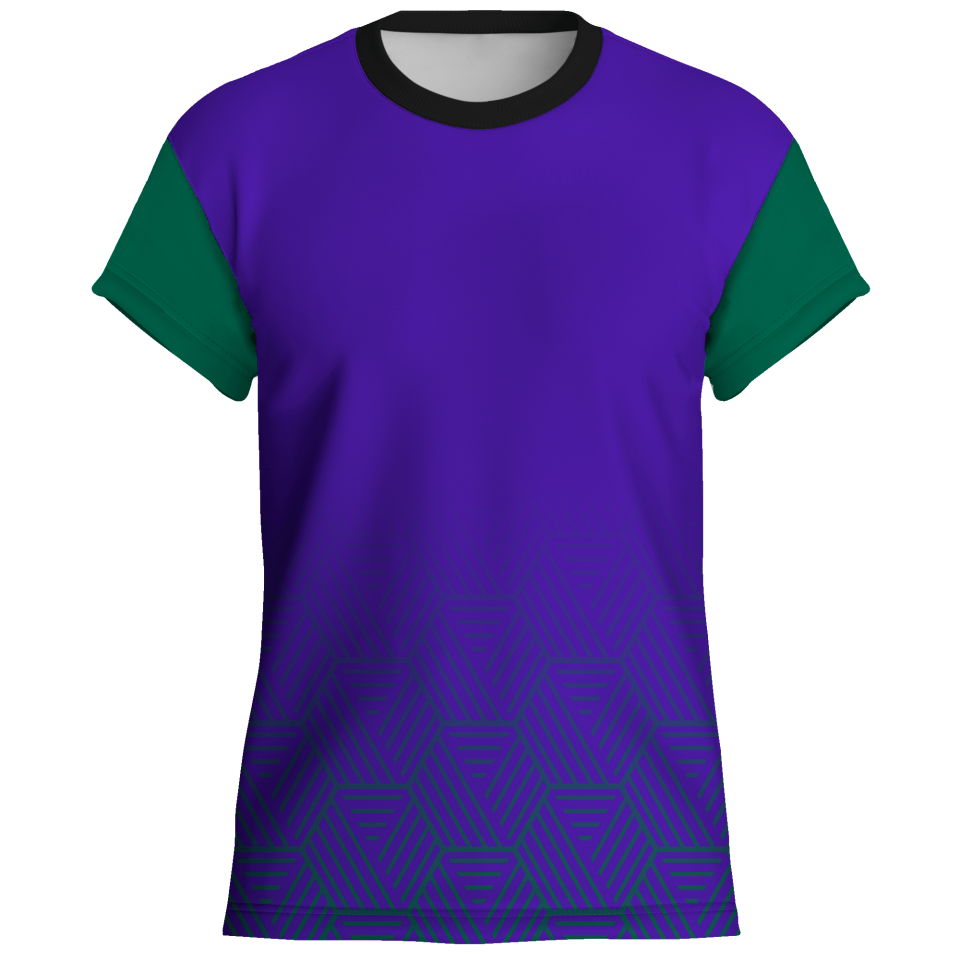 Camiseta pádel manga corta sublimada modelo hexágono