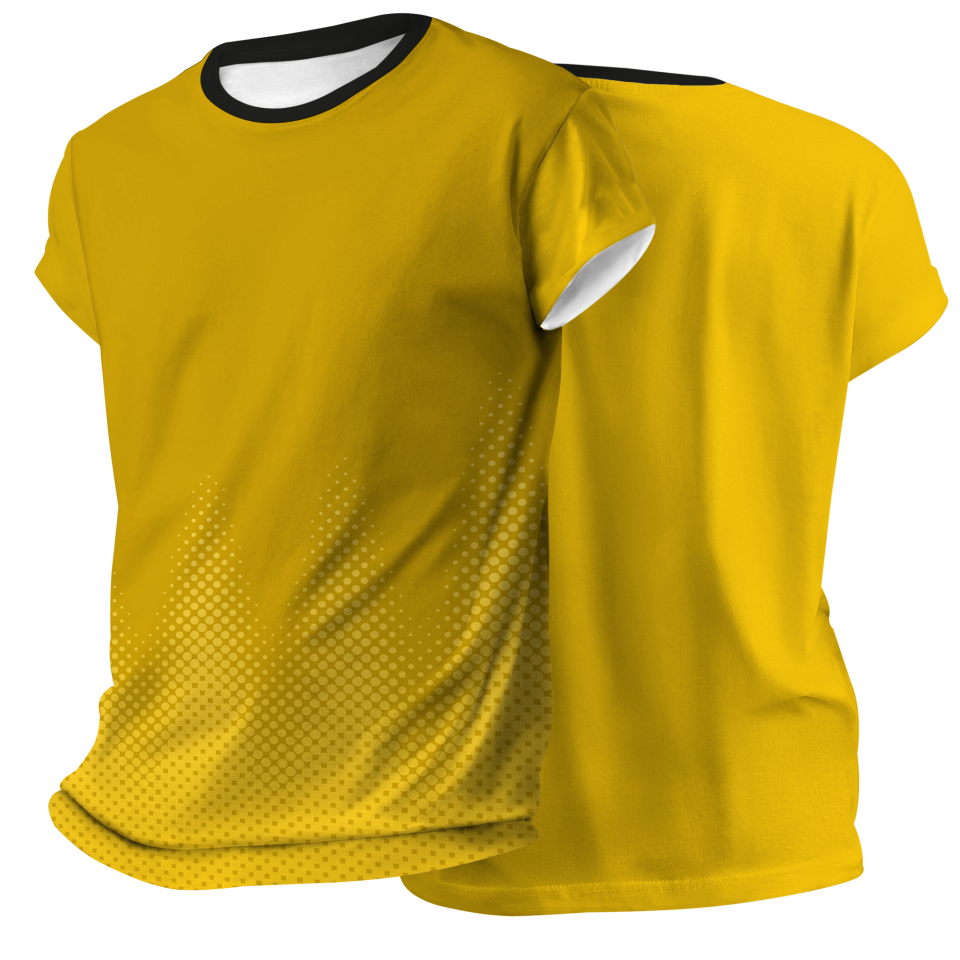 Camiseta pádel manga corta sublimada modelo puntos