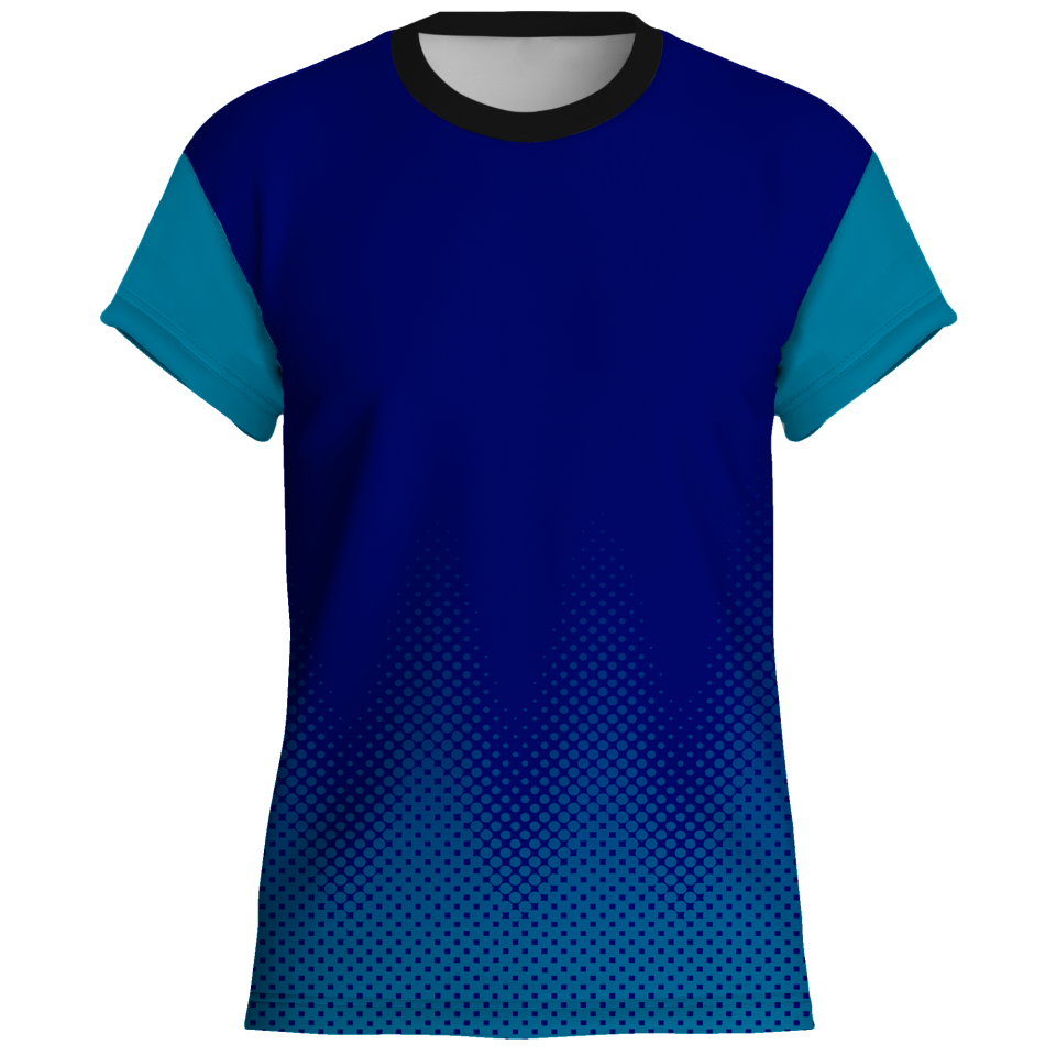 Camiseta pádel manga corta sublimada modelo puntos