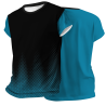 Camiseta pádel manga corta sublimada modelo puntos