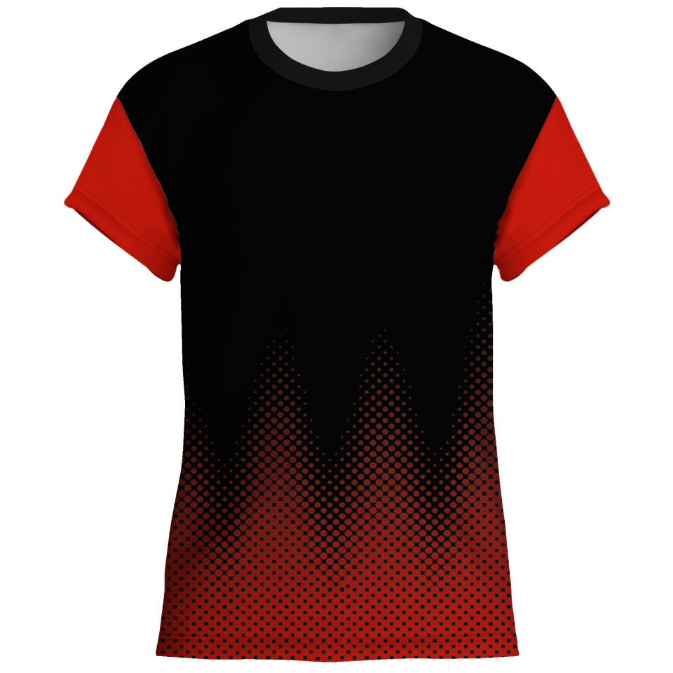 Camiseta pádel manga corta sublimada modelo puntos