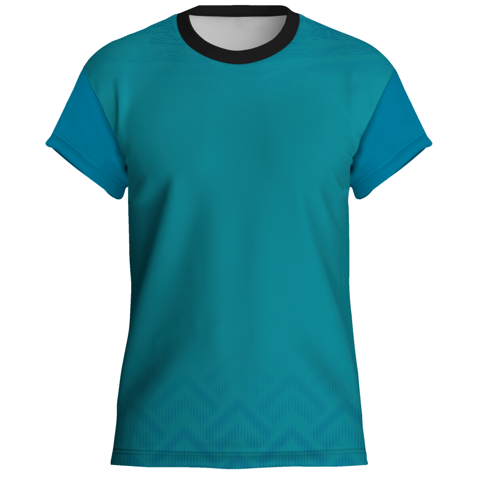 Camiseta pádel manga corta sublimada modelo geométrico