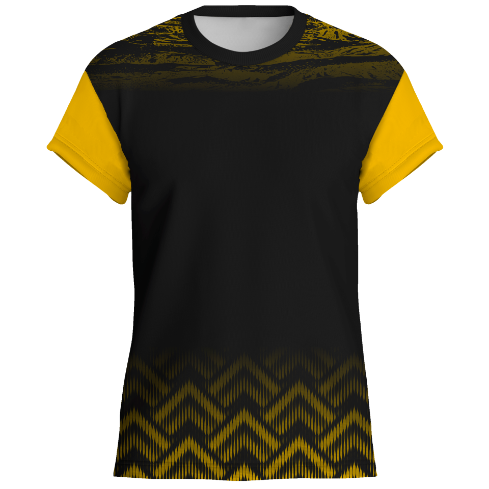 Camiseta pádel manga corta sublimada modelo geométrico