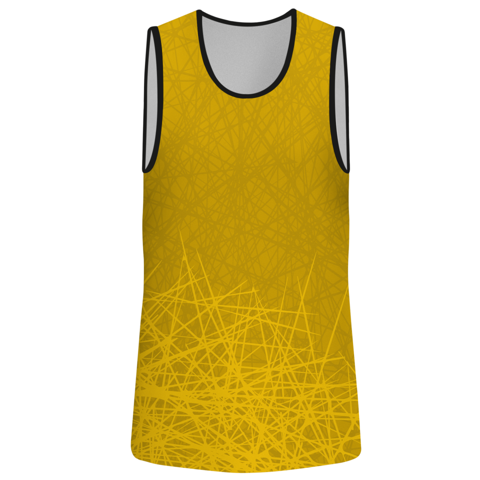 Camiseta pádel sin mangas sublimada modelo líneas