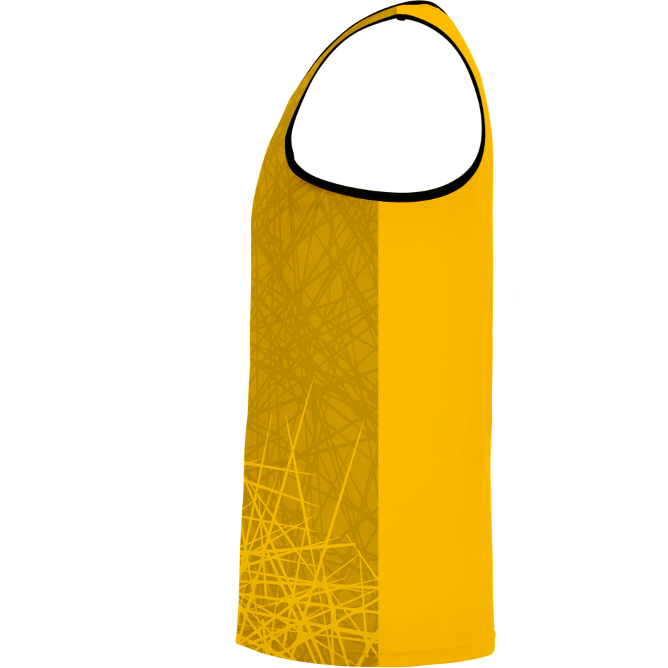 Camiseta pádel sin mangas sublimada modelo líneas