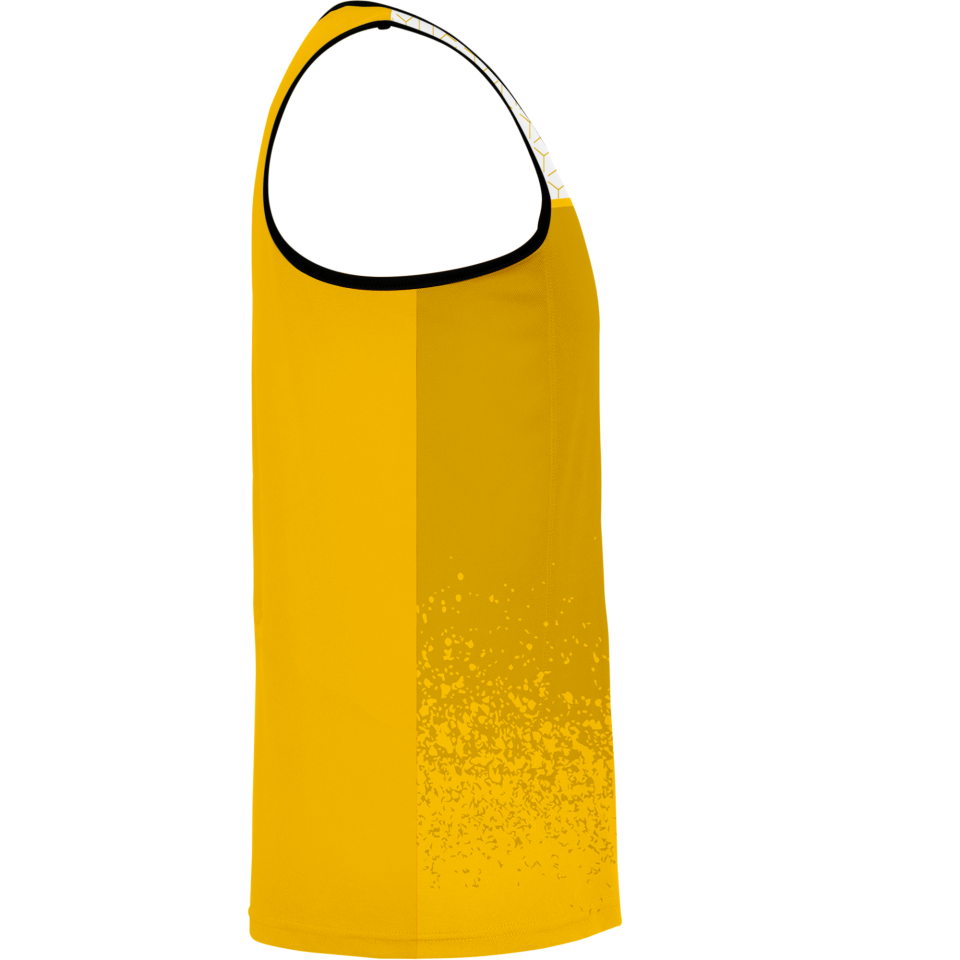 Camiseta pádel sin mangas sublimada modelo corte