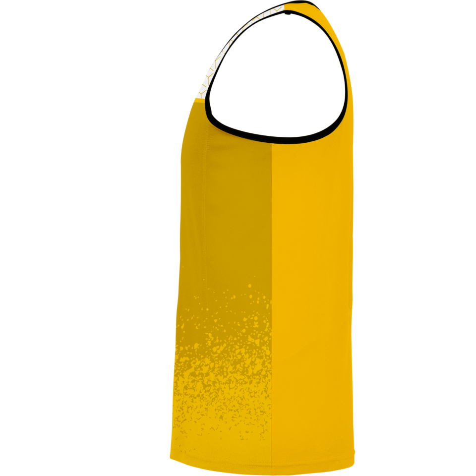 Camiseta pádel sin mangas sublimada modelo corte