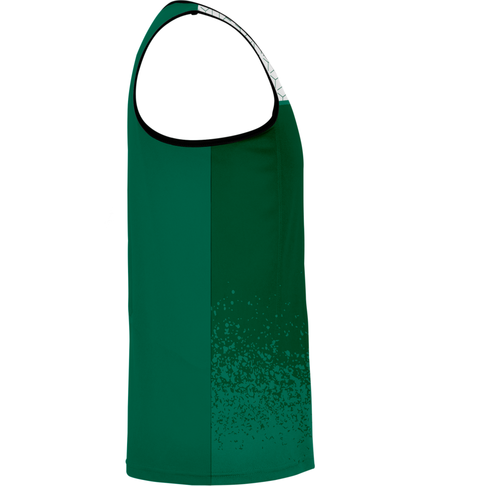 Camiseta pádel sin mangas sublimada modelo corte