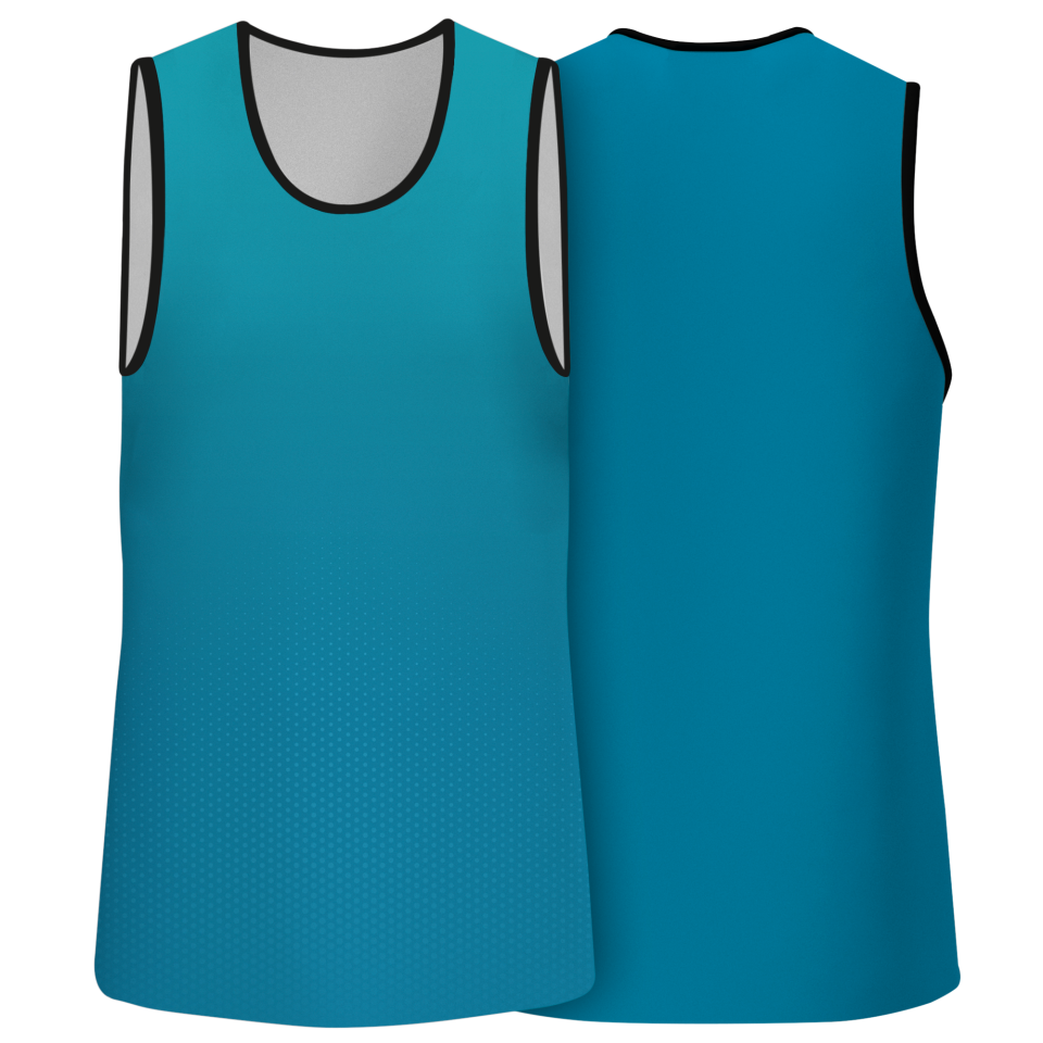 Camiseta pádel sin mangas sublimada modelo degradado