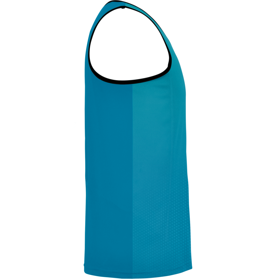 Camiseta pádel sin mangas sublimada modelo degradado