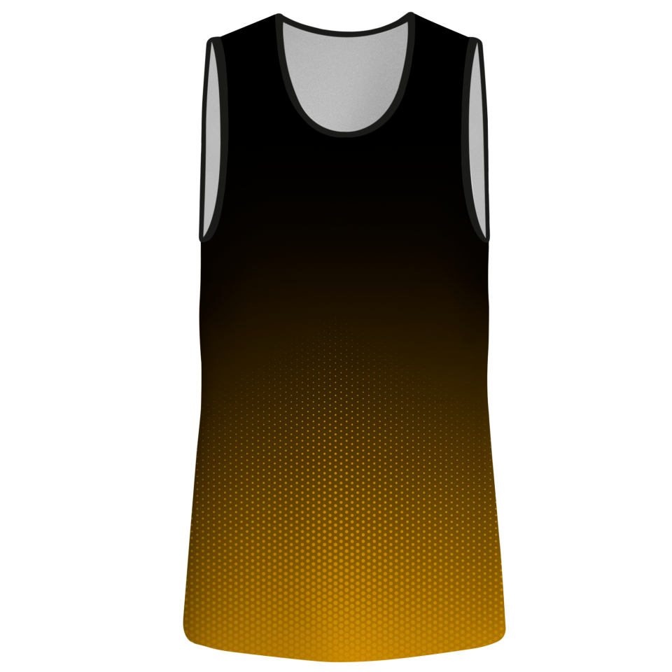 Camiseta pádel sin mangas sublimada modelo degradado