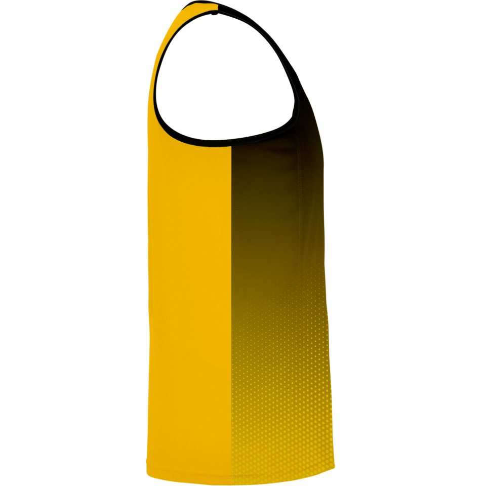 Camiseta pádel sin mangas sublimada modelo degradado