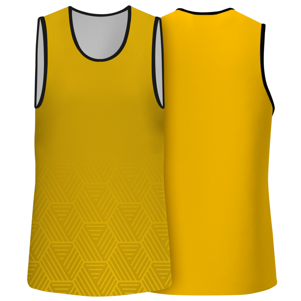 Camiseta pádel sin mangas sublimadas modelo hexágono