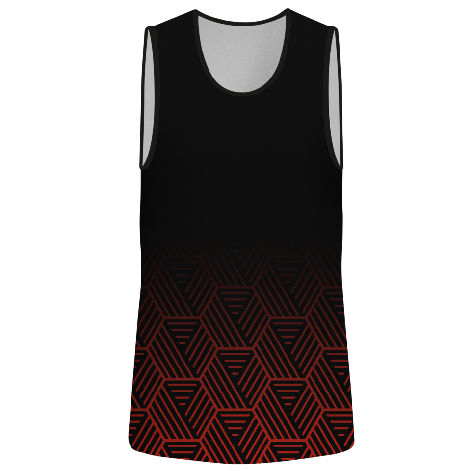 Camiseta pádel sin mangas sublimadas modelo hexágono