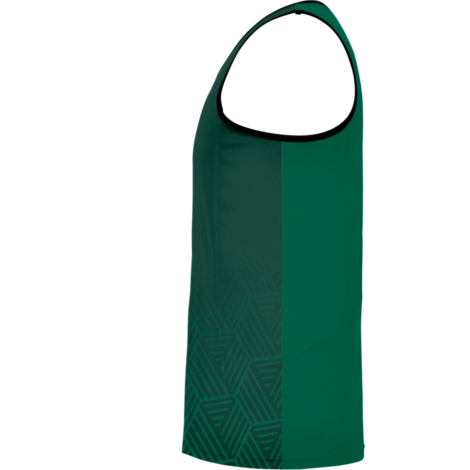 Camiseta pádel sin mangas sublimadas modelo hexágono