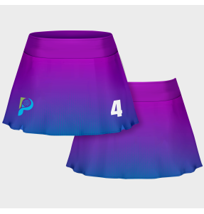 Falda pantalón pádel sublimada modelo degradado