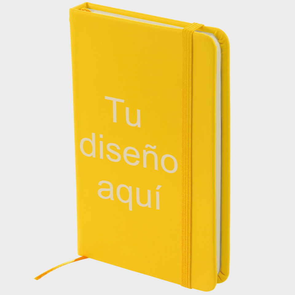 Bloc de notas A5 Alba de polipiel personalizada