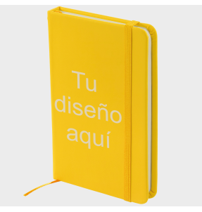 Bloc de notas A5 Alba de polipiel personalizada