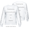 Sudadera cuello redondo de mujer 100% fullprint personalizada