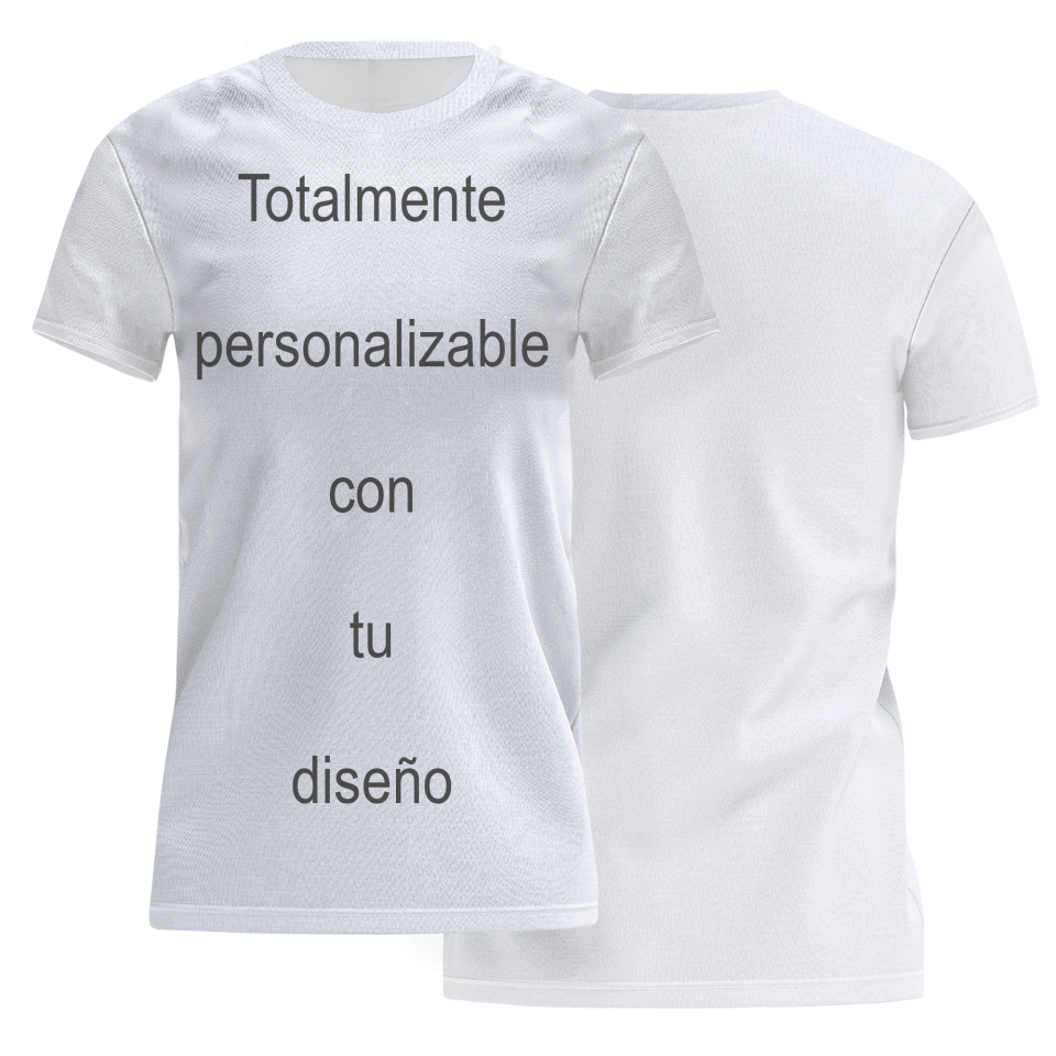 Camiseta multideporte de mujer fullprint por delante personalizada
