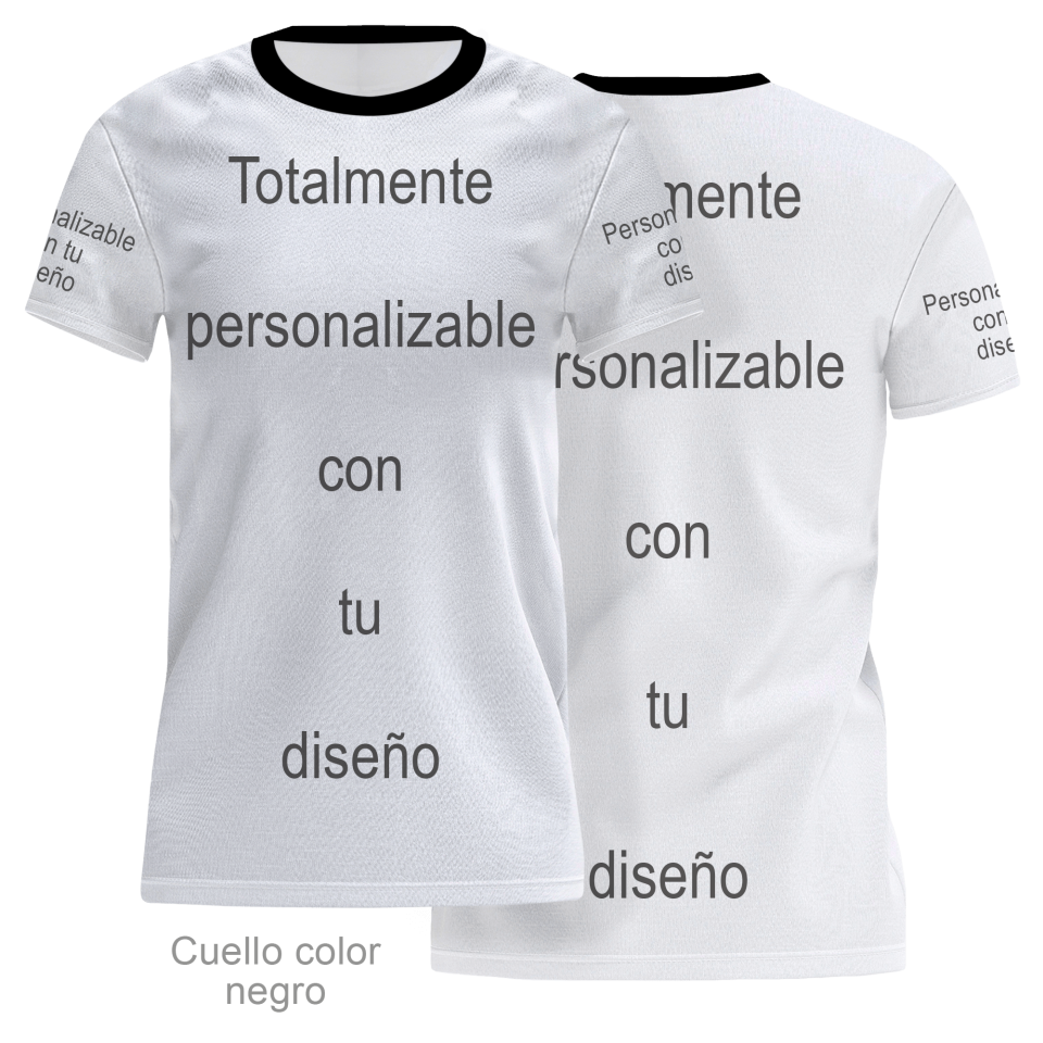 Camiseta multideporte de mujer 100% fullprint personalizada
