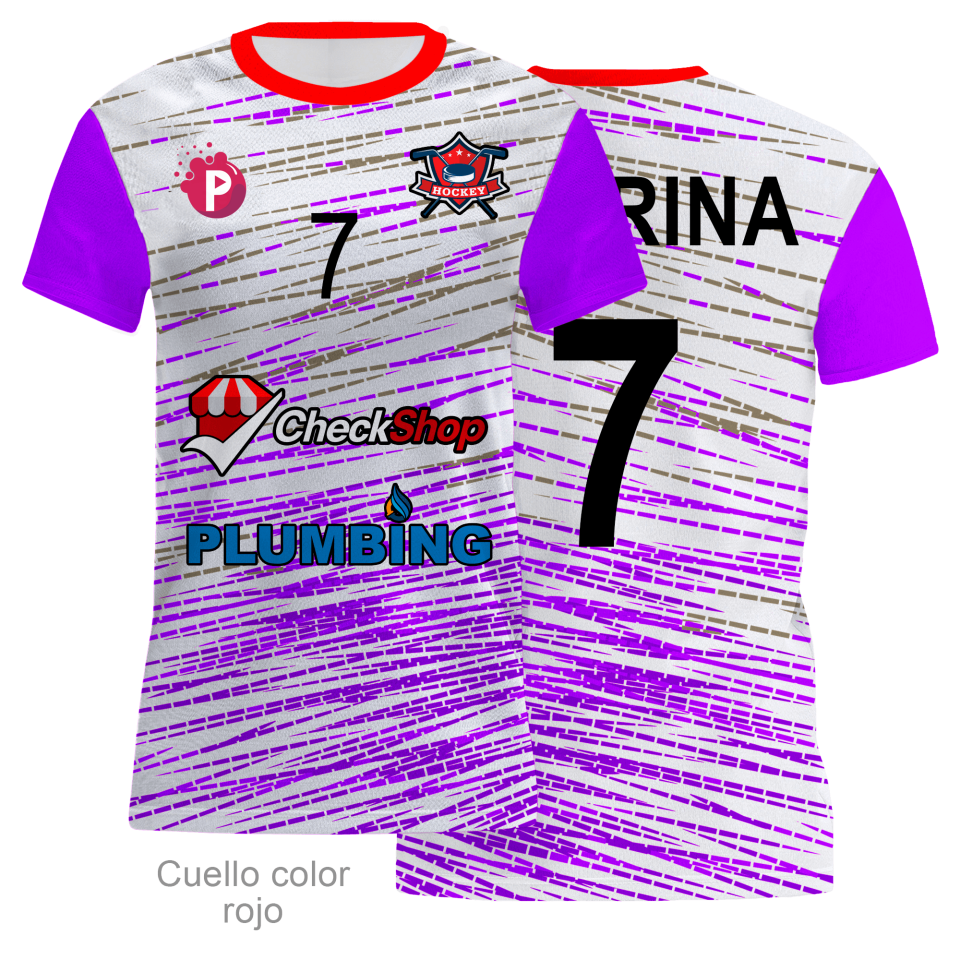 Camiseta multideporte de mujer 100% fullprint personalizada