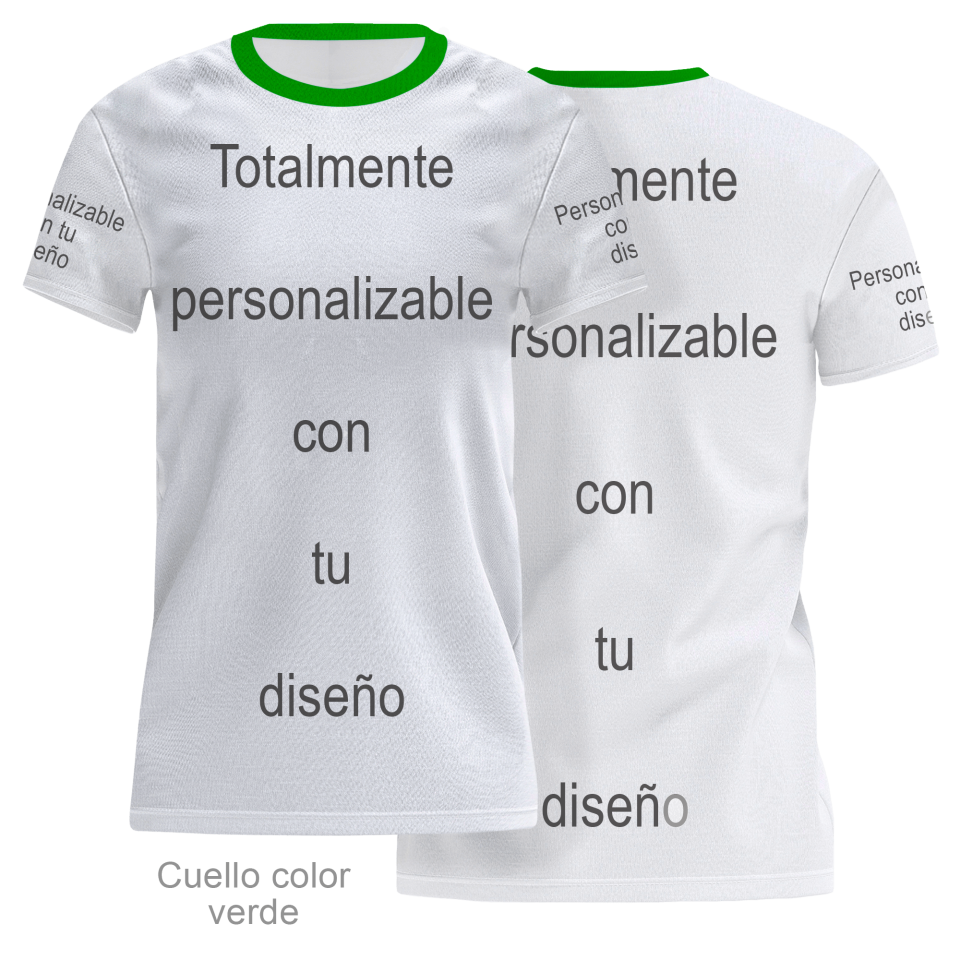 Camiseta multideporte de mujer 100% fullprint personalizada