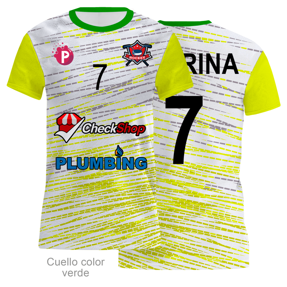 Camiseta multideporte de mujer 100% fullprint personalizada