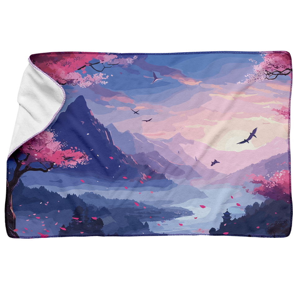 Toalla con remallado 32x49 personalizada