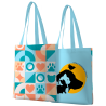 Bolsa tote bag asas largas 100% fullprint personalizada