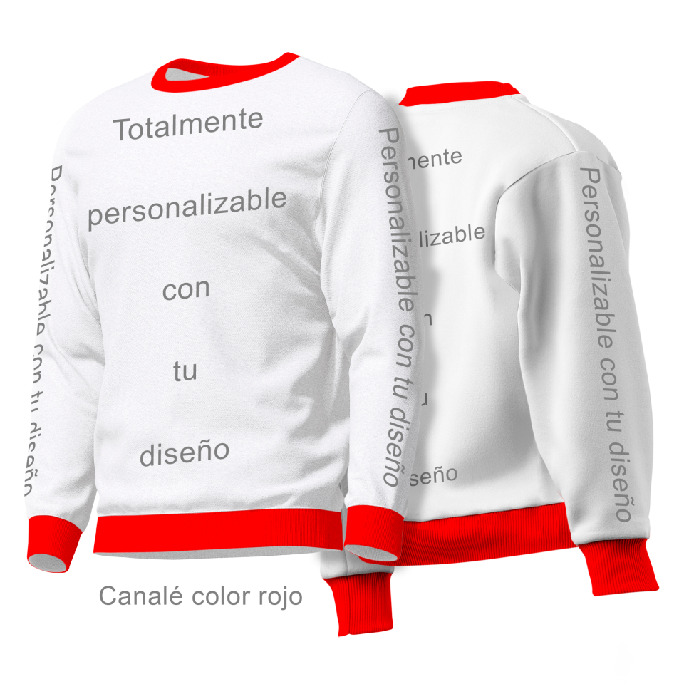 Sudadera 100% fullprint personalizada