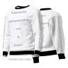 Sudadera 100% fullprint personalizada