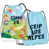 Mochila de cuerdas 100% fullprint personalizada