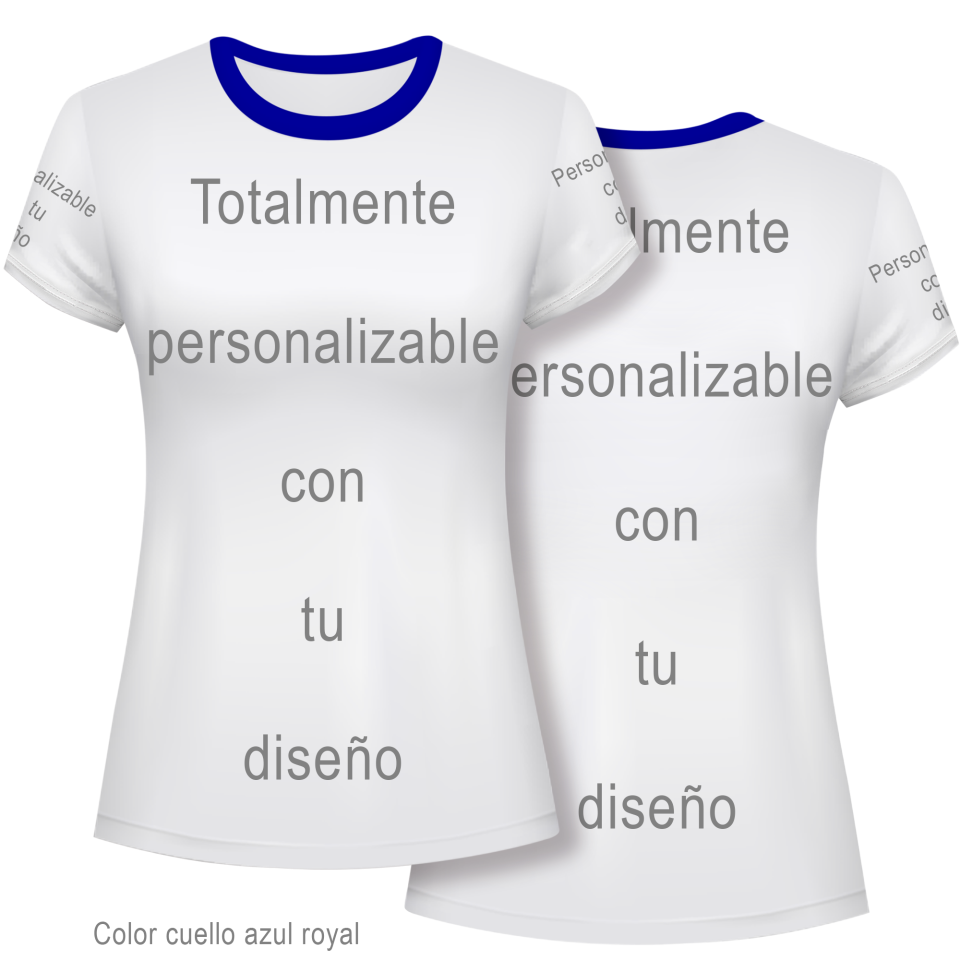 Camiseta voley de mujer 100% fullprint personalizada