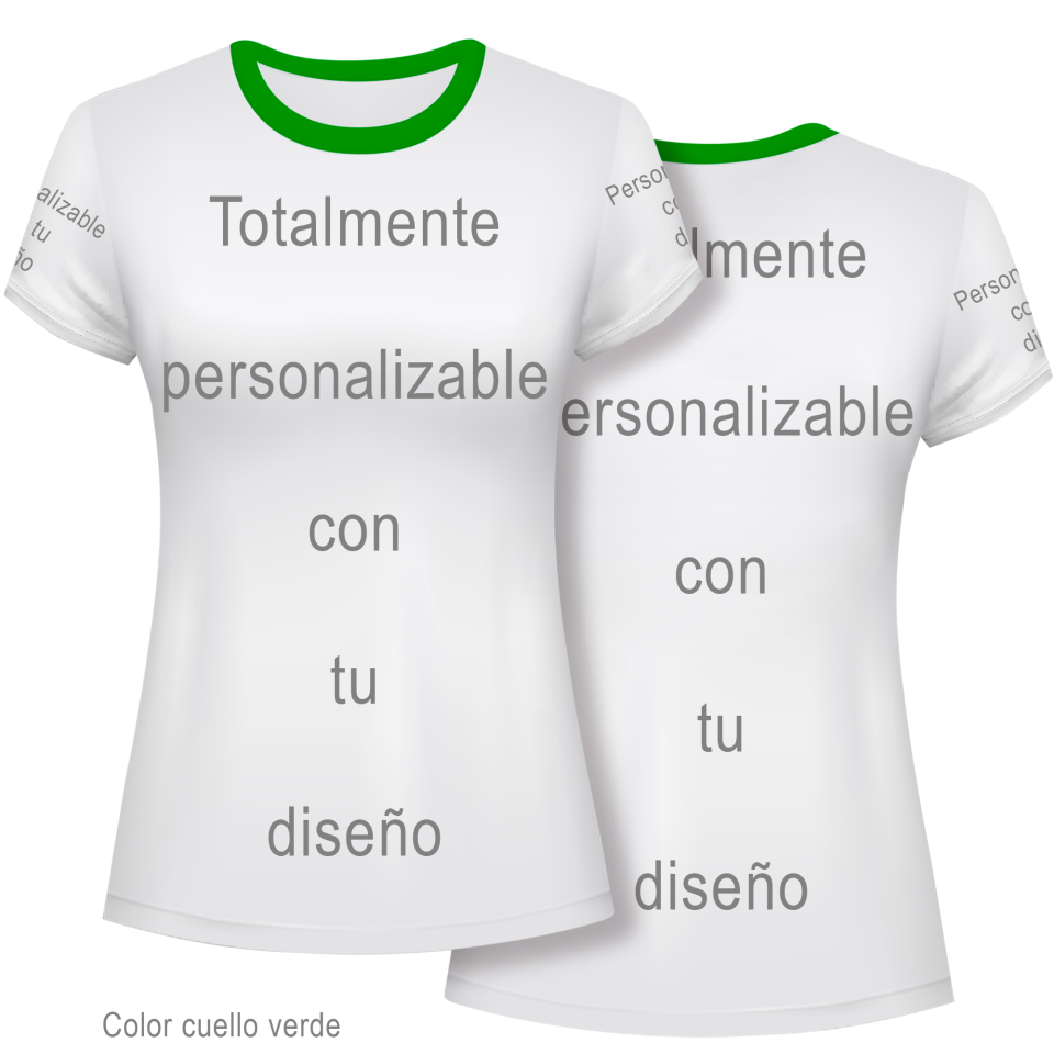 Camiseta voley de mujer 100% fullprint personalizada