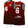 Camiseta baloncesto 100% fullprint personalizada