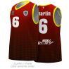 Camiseta baloncesto 100% fullprint personalizada